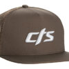 CTS Logo Mesh Trucker Cap | Walnut